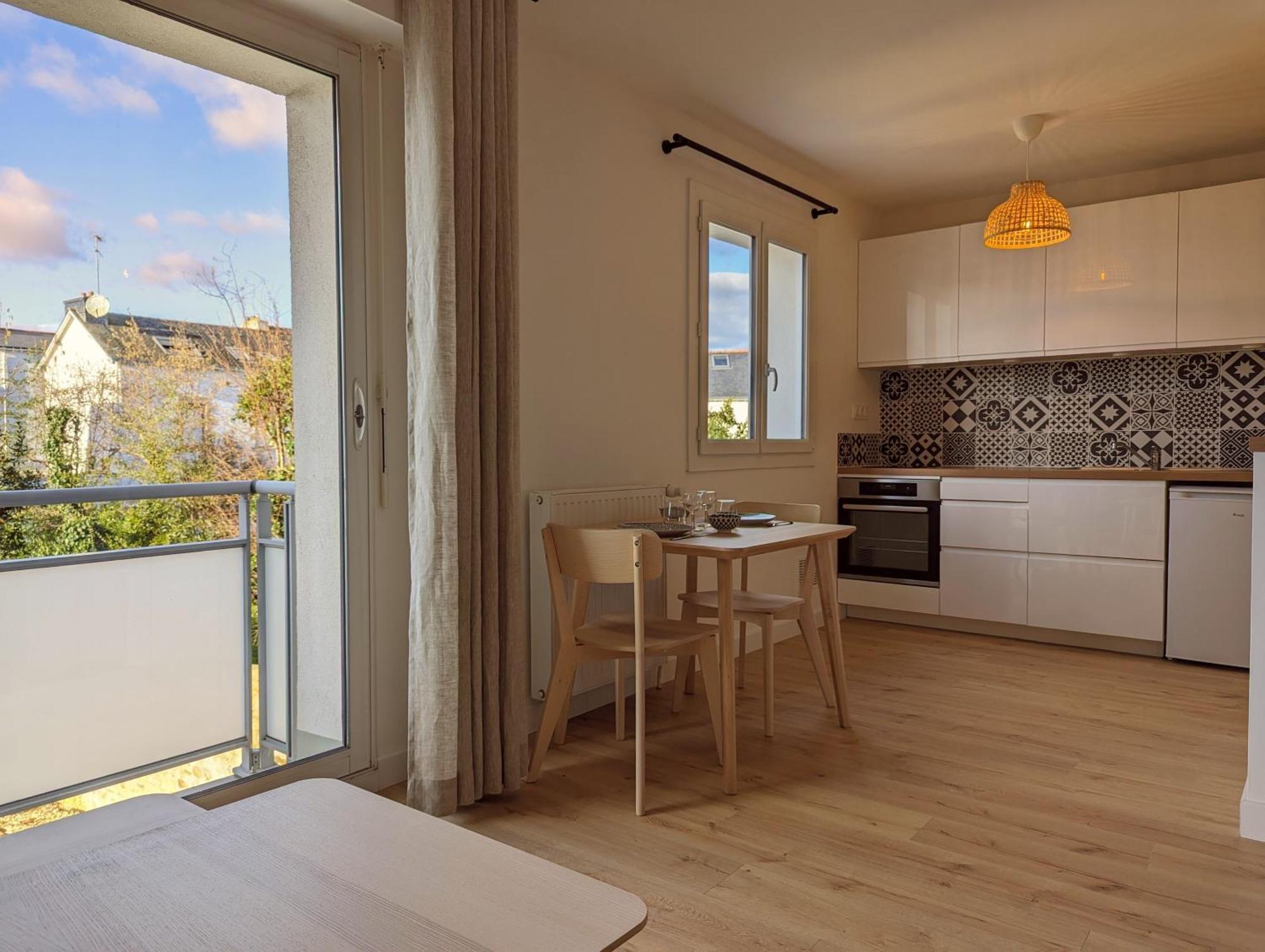 Glazik - Studio - Lumineux - Parking Vannes Exteriör bild